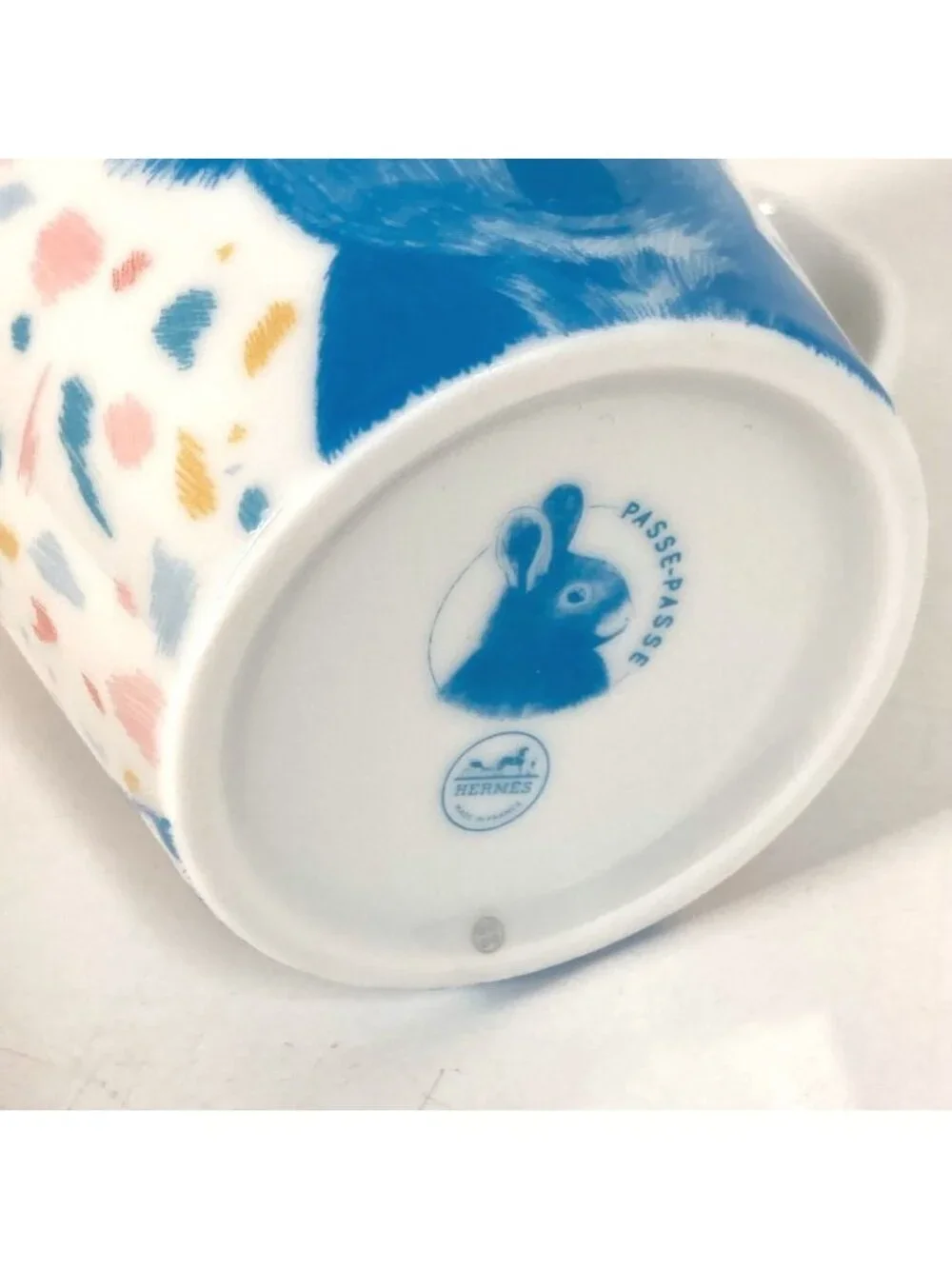 Hermes Mug Pass No2 Ceramic White